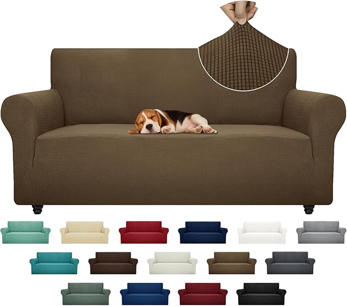 ZNSAYOTX Super Stretch Couch Cover Universal Sofa Covers by ZNSAYOTX