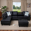 97.5" L Shaped Couch Set, Modular Sectional Couches by Topcomfy