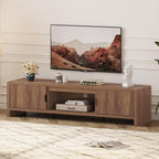 FATORRI TV Stand for 75/65/55 Inch TVs, Farmhouse Entertainment Center - Image 8