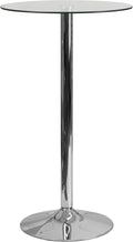 Flash Furniture Kenneth Commercial 23.5" Round Tempered Glass Table by FlashFurniture