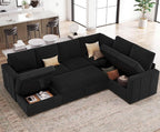 Belffin Modular Sectional Sleeper Sofa - Image 3