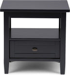 SIMPLIHOME Warm Shaker Solid Wood 20 inch Wide Transitional-Style End Tables in - Image 2