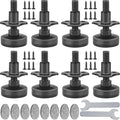 Anwenk 8Pack Leveling Feet Adjustable Furniture Levelers Table Leg Levelers by Anwenk