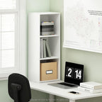 Furinno Pasir 3-Tier No Tool Assembly Open Shelf Bookcase - Image 2