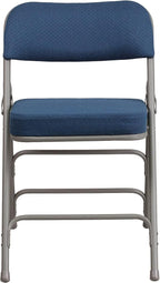 Flash Furniture 2 Pack HERCULES Series Premium Curved Triple Braced & Double - Image 7