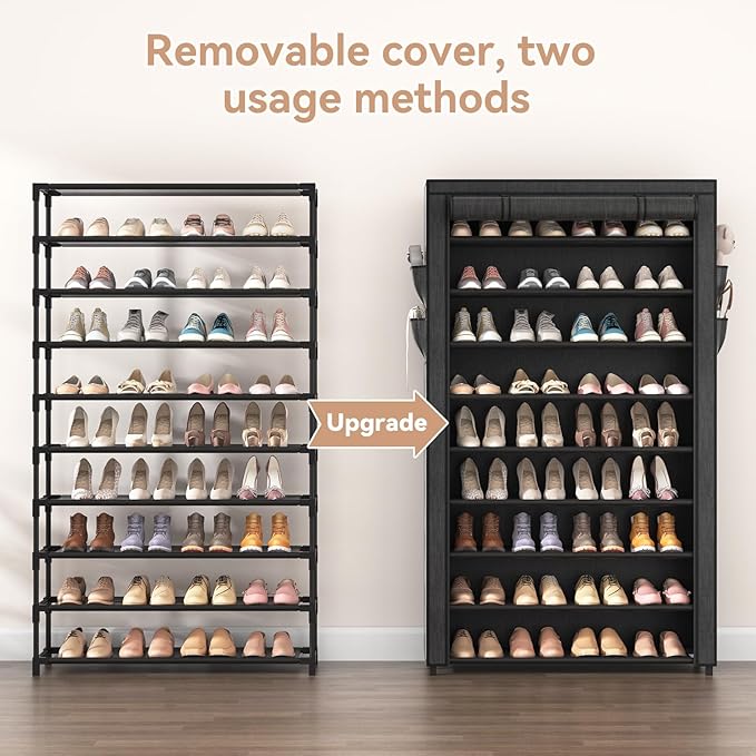 LANTEFUL Shoe Rack with Covers - Image 5