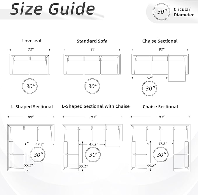 30-Inch Round Storage Ottoman, Button Tufted Ottoman Coffee Table - Image 6