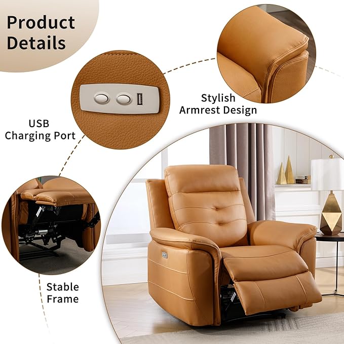 ANJ Power Recliner Chair Set of 2 - Image 4