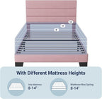 Allewie Twin Size Platform Bed Frame - Image 7