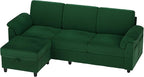 Vongrasig 79" Convertible Sectional Couch Sofa - Image 7