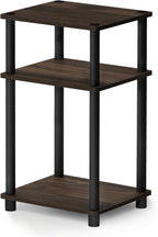 Furinno JUST Side Table, 3-Tier End Table, Open Shelves Night Stand, Bedside - Image 8
