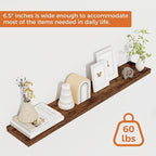 Floating Shelves for Wall, 40 Inch Floating Shelves for Home Decor, Wall - Image 5