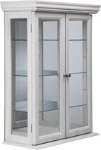 Design Toscano Country Tuscan Wall Curio Display and Storage Cabinet, 20 Inches - Image 3