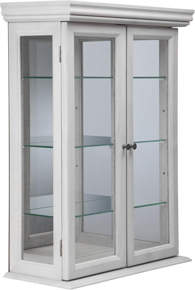 Design Toscano Country Tuscan Wall Curio Display and Storage Cabinet, 20 Inches - Image 3