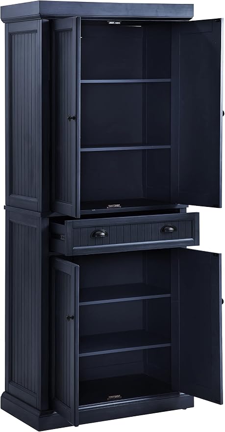 Crosley Furniture Seaside Coastal Pantry Storage Cabinet - Image 5