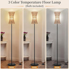Ruiever Floor Lamp for Living Room, Farmhouse Floor lamp, Modern Standing lamp - Image 4