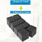 Bed Risers 1 inch, 2 inch, 3 inch, 4 inch Heavy Duty, Adjustable Furniture Riser - Image 3