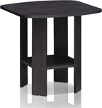 Furinno SIMPLE DESIGN Side Table, 2-Tier Modern End Table - Image 5