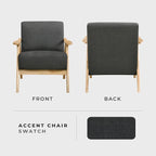 Lexicon Mid Century Modern Accent Chair - Image 4