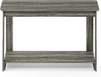 Furinno BEGINNING TV Stand, 2-Tier Rectangular Entertainment Center - Image 5