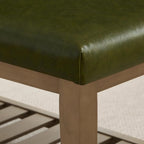 HUIMO Entryway Shoe Bench with Cushion, End of Bed Bench, Upholstered Bench - Image 6