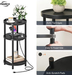 HOOBRO Small Round Side Table - Image 7