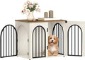 Hzuaneri 26.8'' Wooden Dog Crate Furniture, Indoor Dog Kennel Dogs Cage by Hzuaneri