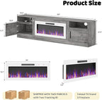 Lemberi Fireplace tv Stand - Image 2