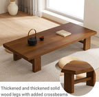 Japanese Modern Tatami Coffee Table, Solid Wood Tatami Tables, - Image 6