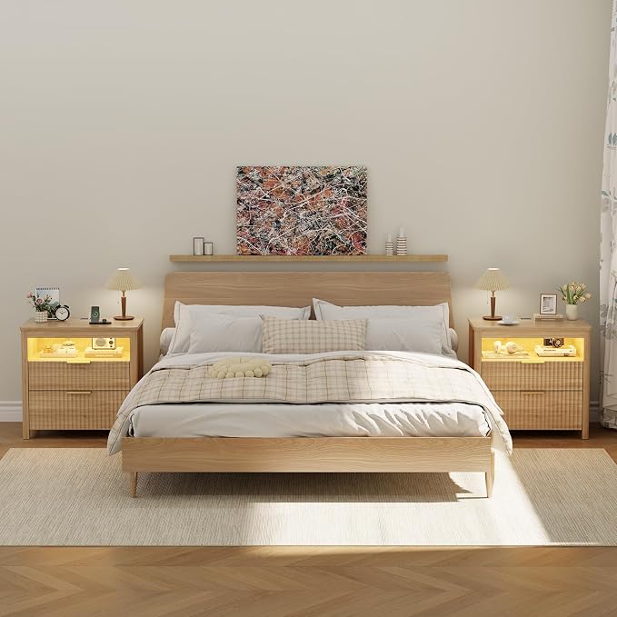 WOOVIVS End Table with Gun Drawer - Image 9