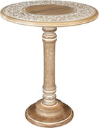 Lightnpro Carved Round End Table - Image 8