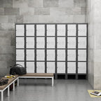 Metal Locker with 5 Doors, 5 Tier Locker Steel Employees Lockers, Tall Steel - Image 7