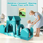 Modular Kids Play Couch for Toddlers 1-3, Toddler Couches That Fold Out - Image 4