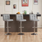 DUMOS Bar Stools Set of 2, 24 inch Counter Height Bar Stools, Upholstered by DumosLifestyle