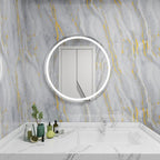 White Gold Marble Contact Paper - Image 6