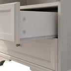 52" Tall Display Cabinet with Glass Doors, Glass Display Case Storage Cabinets - Image 8