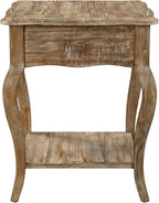 Austerity Rustic Solid Wood End Table - Image 8