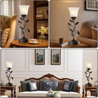 Touch Bedside Table Lamp, Vintage Nightstand Lamp - Image 4