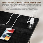 TEMI Small Computer Desk Folding Table - Image 5