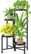 iDavosic.ly Plant Stand Indoor Outdoor, 4 Tier Corner Metal Flower Display by iDavosicly