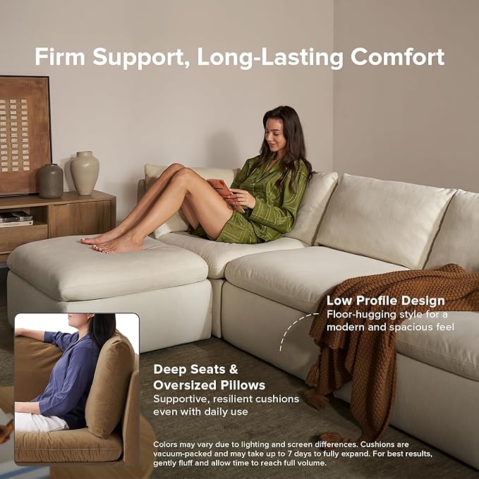 mopio Oversized Modular Sectional Sofa - Image 3