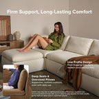 mopio Oversized Modular Sectional Sofa - Image 3