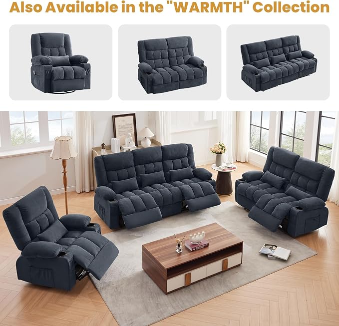 Swivel Recliner Chair for Adults - Image 9