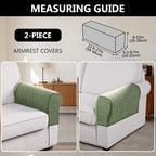 UNBBRRL Stretch Couch Armrest Covers - Image 2