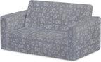 Delta Children - Serta Perfect Sleeper Kids 2-Seater Sofa, Convertible 2-in-1 - Image 9