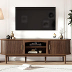 Decofy Mid Century TV Stand for TVs up to 80 Inches, Entertainment Center by Decofy