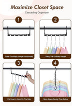HOUSE DAY Closet Organizers and Storage 6 Pack, College Dorm Room Essentials - Image 5