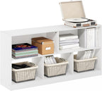 Furinno DALY Book Shelf, 5-Cube Bookshelf, Horizontal Cube Storage Organizer by Furinno-FitsYourSpaceFitsYourBudget