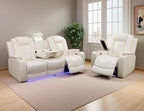 Leather Power Recliner Sofa Set by LYfurniture