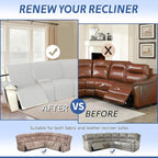 Arfntevss Recliner Sectional Couch Covers 1OO% Waterproof L Shape Sofa Cover - Image 6
